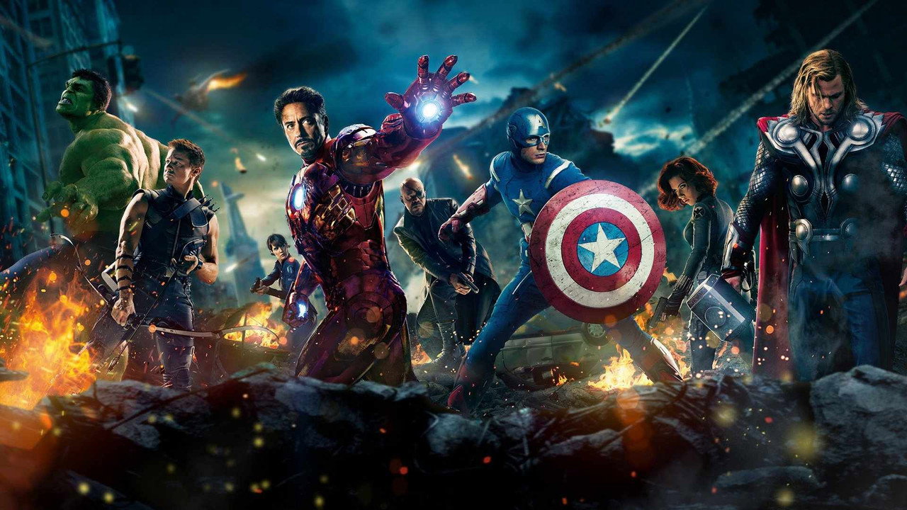 The Avengers movie backdrop